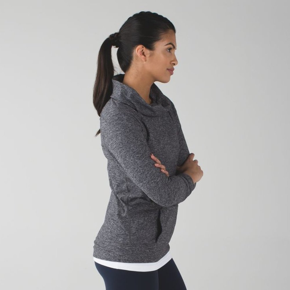 EUC Rulu Make A Move Long Sleeve Heathered Black